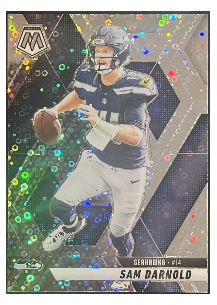 2025 Panini Mosaic Base Set Sam Darnold #27 card