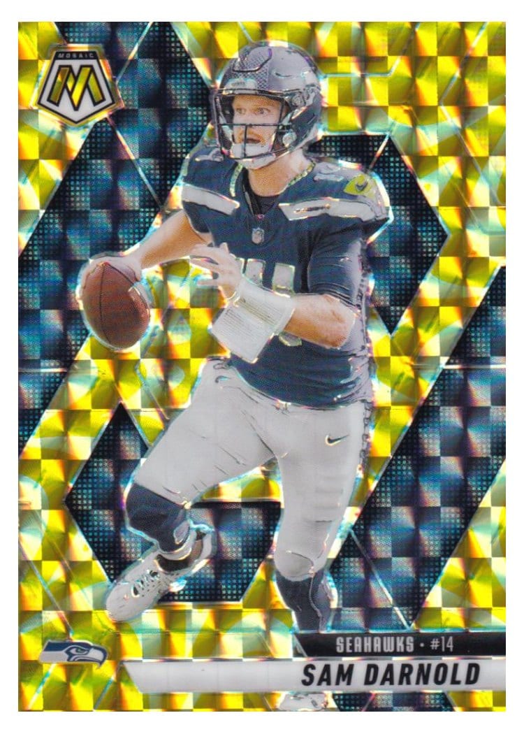 2025 Panini Mosaic Base Set Sam Darnold #27 card
