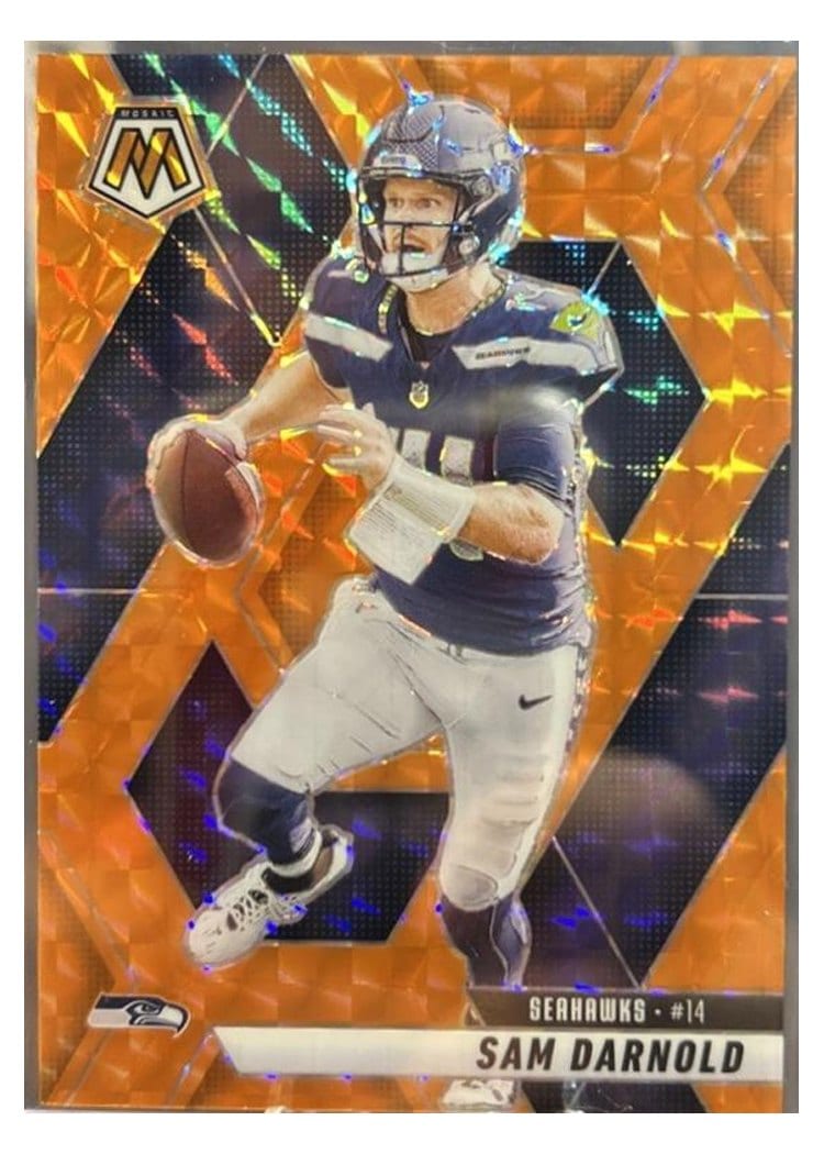 2025 Panini Mosaic Base Set Sam Darnold #27 card