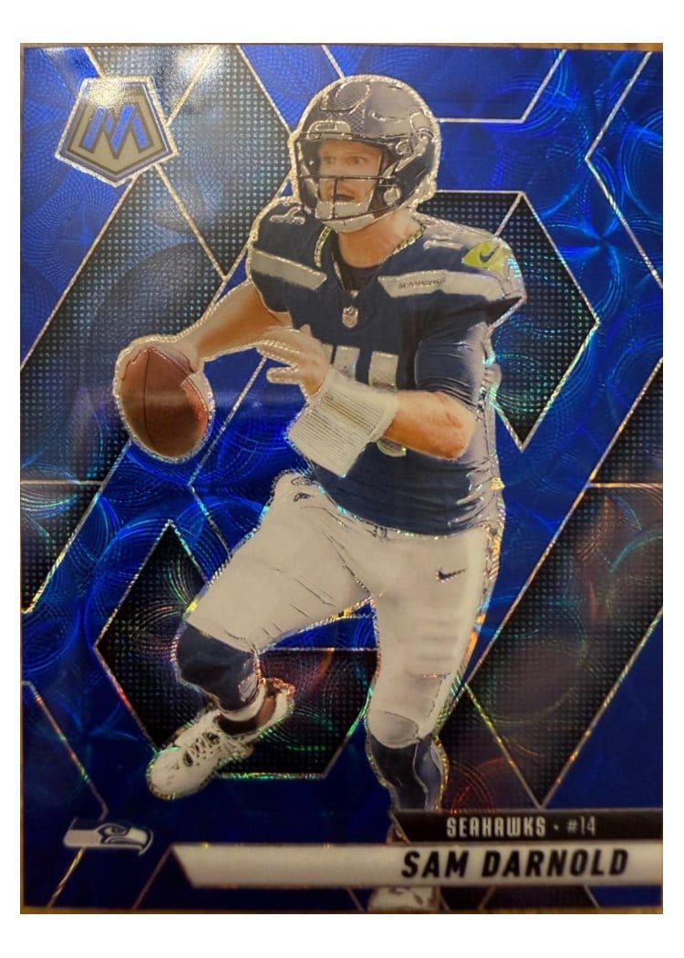 2025 Panini Mosaic Base Set Sam Darnold #27 card