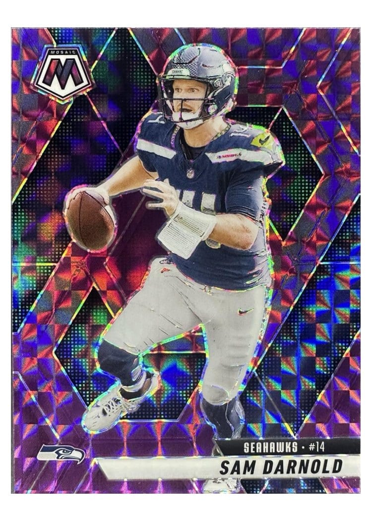 2025 Panini Mosaic Base Set Sam Darnold #27 card