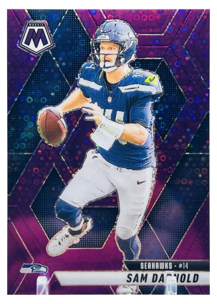 2025 Panini Mosaic Base Set Sam Darnold #27 card