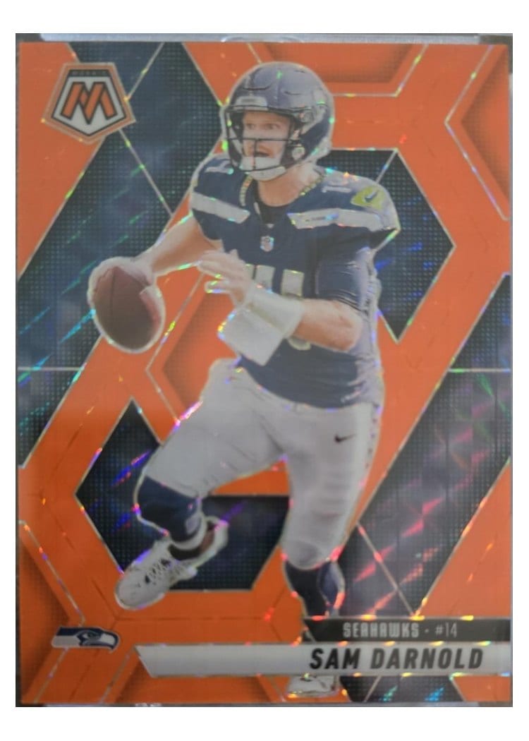 2025 Panini Mosaic Base Set Sam Darnold #27 card