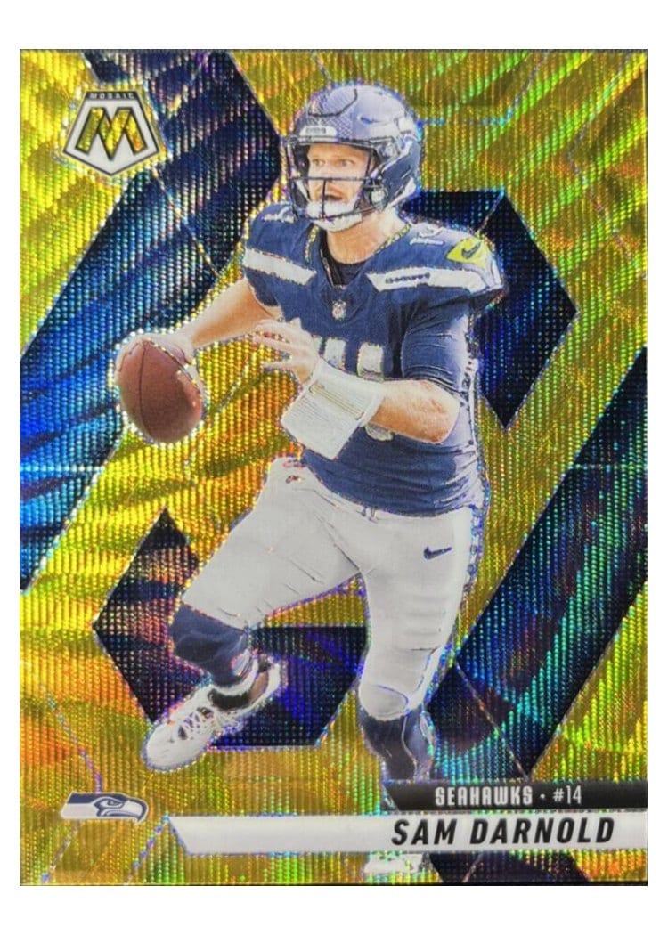 2025 Panini Mosaic Base Set Sam Darnold #27 card