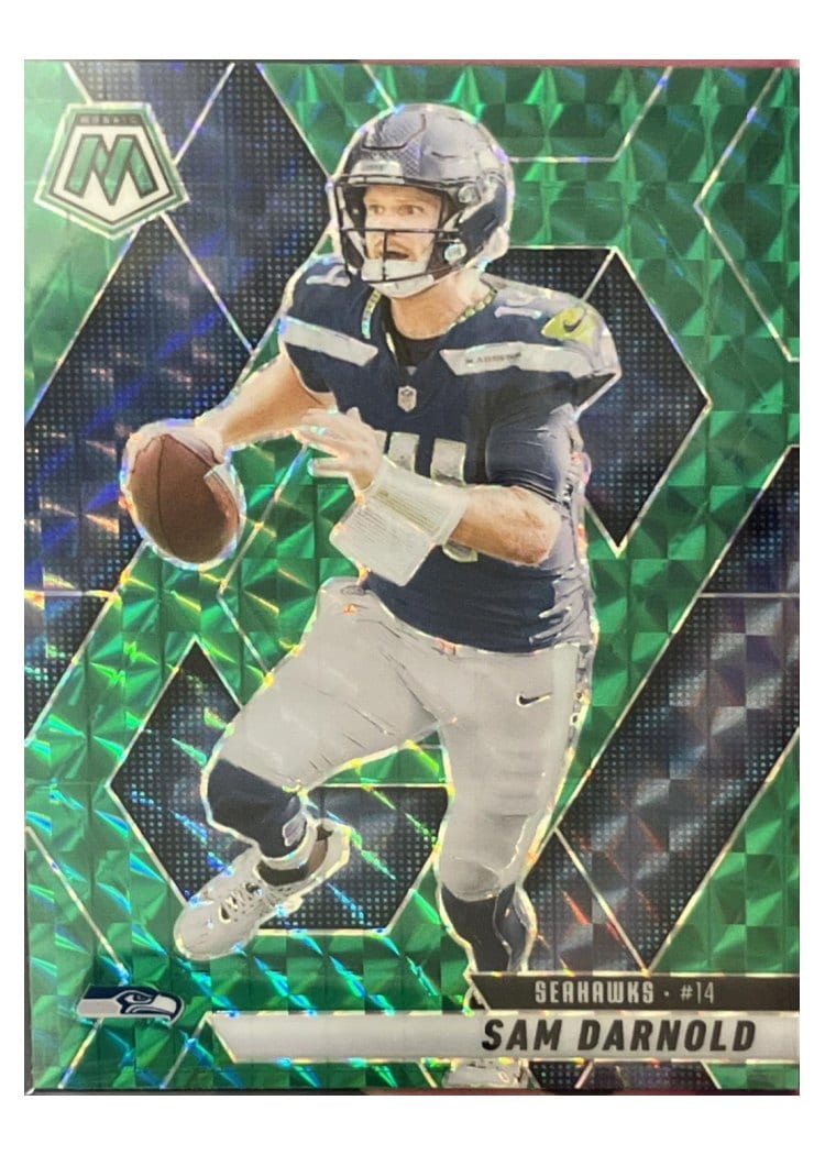 2025 Panini Mosaic Base Set Sam Darnold #27 card