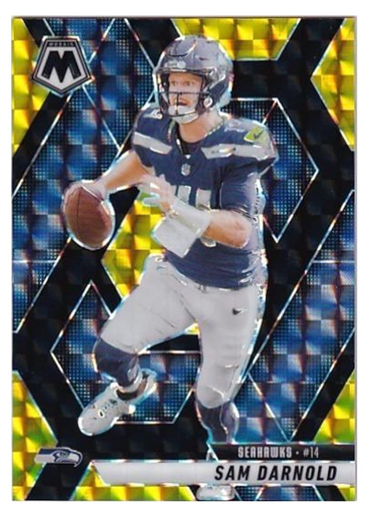 2025 Panini Mosaic Base Set Sam Darnold #27 card