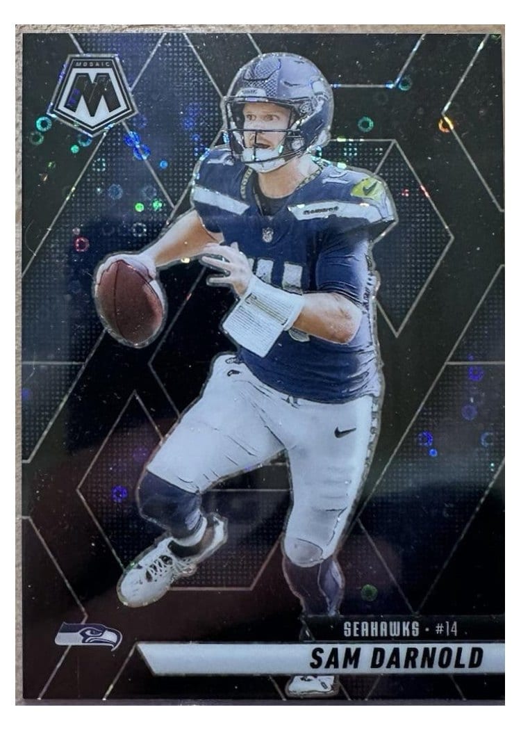 2025 Panini Mosaic Base Set Sam Darnold #27 card