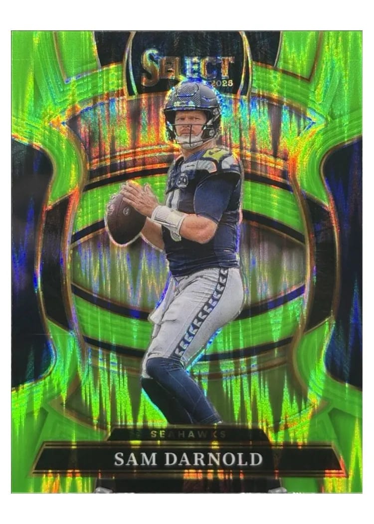 2025 Panini Select Base Set Sam Darnold #13 card