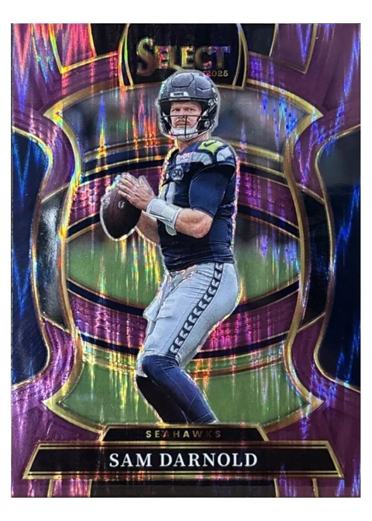 2025 Panini Select Base Set Sam Darnold #13 card