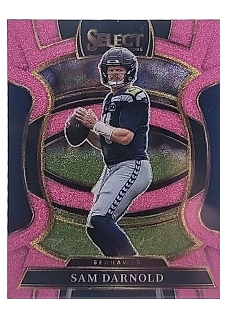 2025 Panini Select Base Set Sam Darnold #13 card