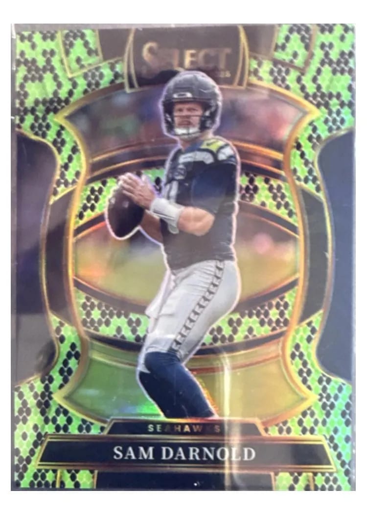 2025 Panini Select Base Set Sam Darnold #13 card