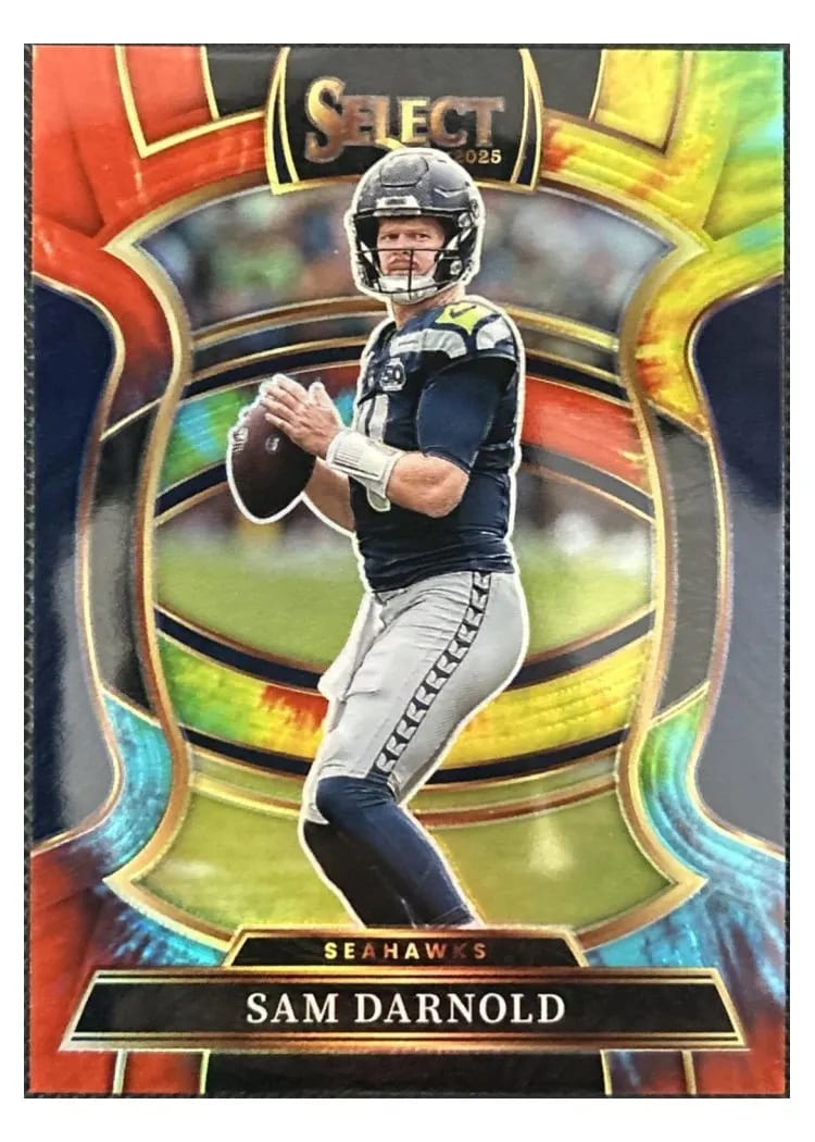2025 Panini Select Base Set Sam Darnold #13 card