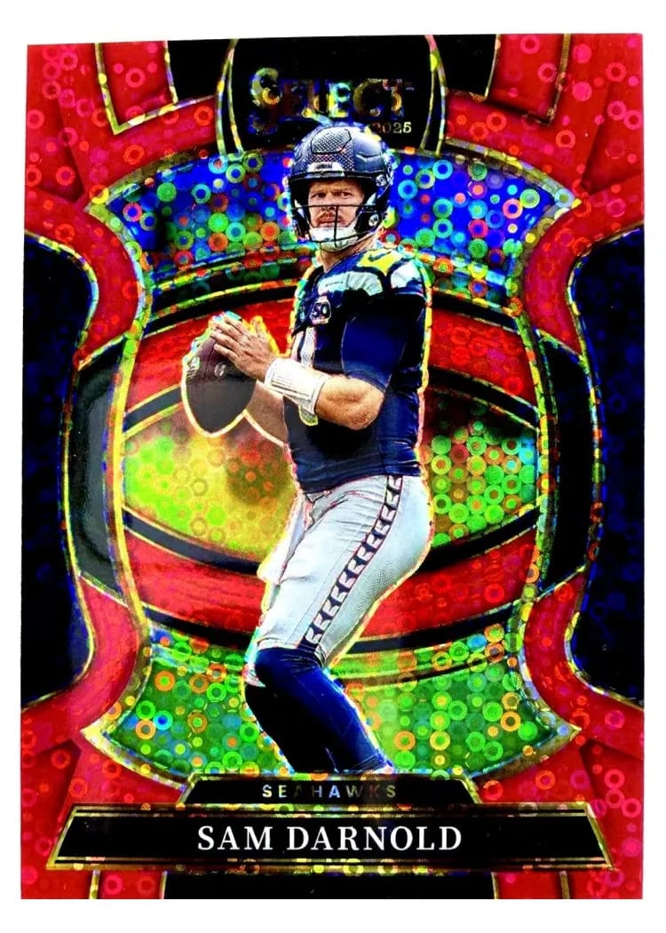 2025 Panini Select Base Set Sam Darnold #13 card