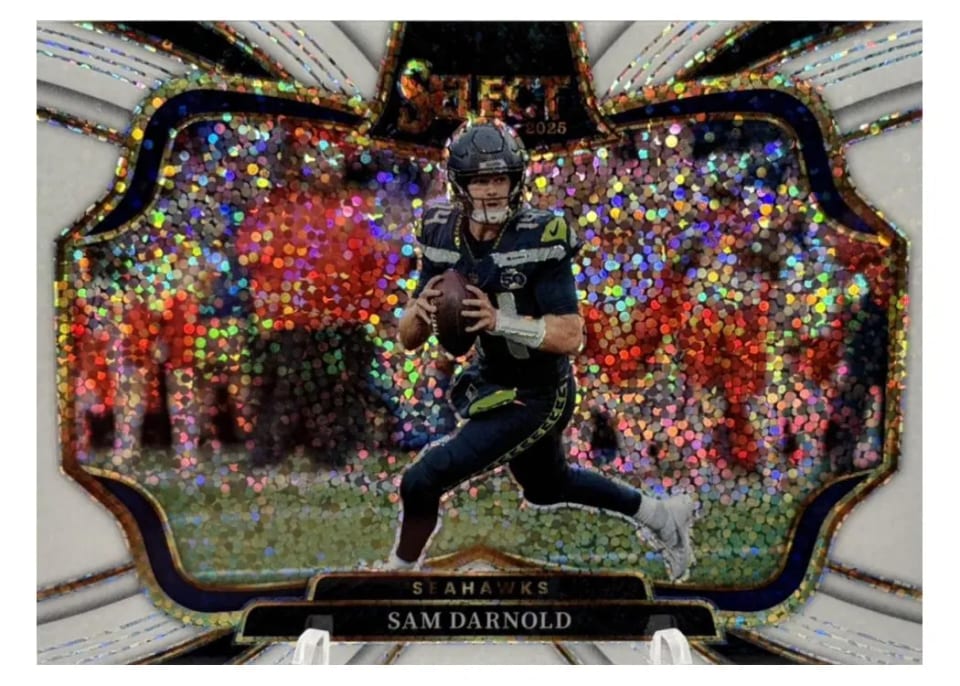 2025 Panini Select Base Set Sam Darnold #413 card