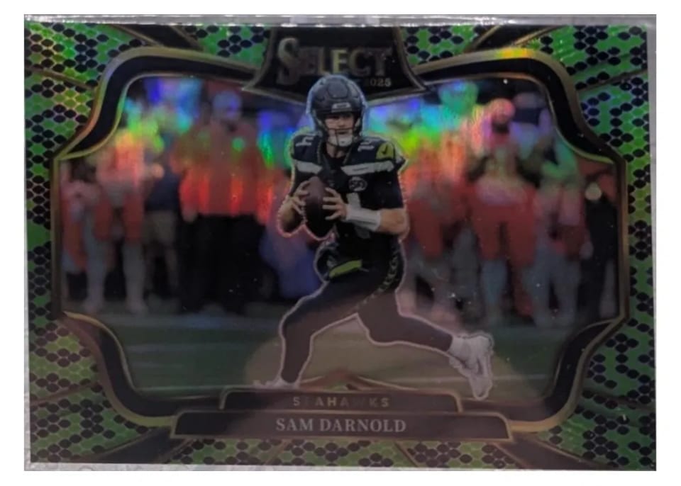 2025 Panini Select Base Set Sam Darnold #413 card