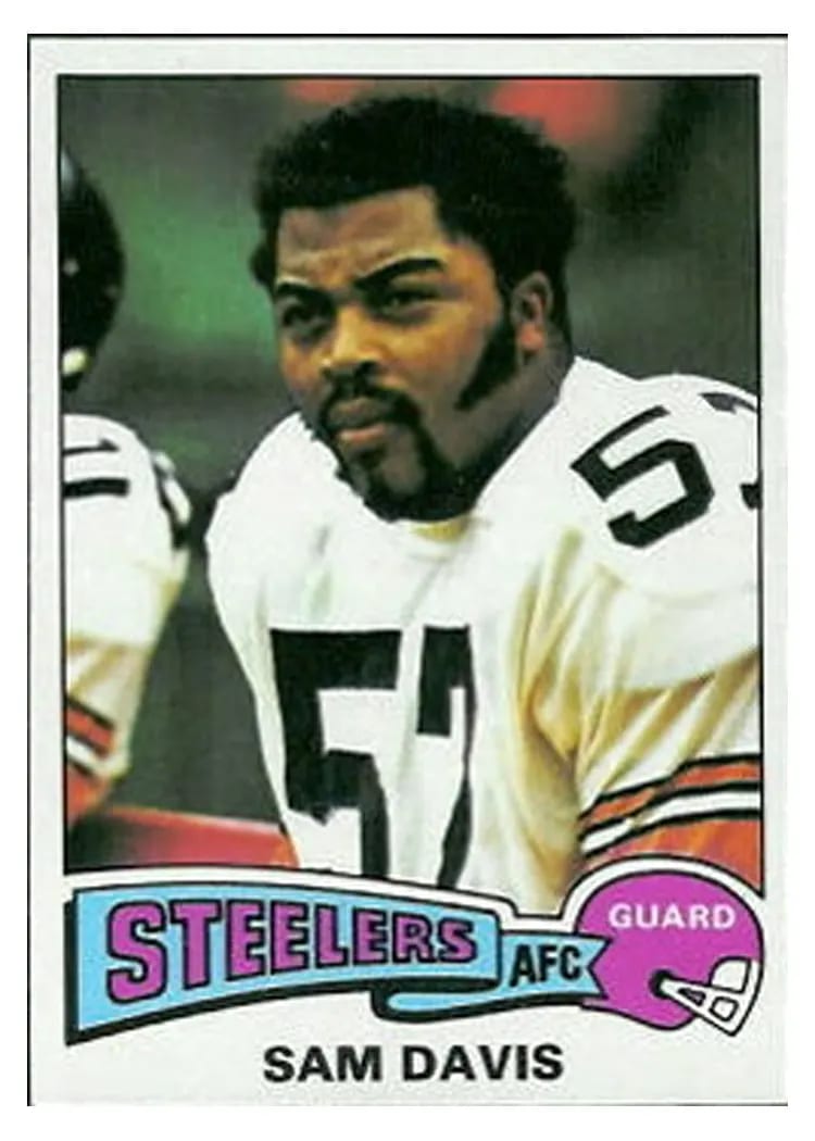 1975 Topps Sam Davis #152 card