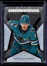 2025-26 Upper Deck Black Diamond Diamond Futures Sam Dickinson #BDF-SD card