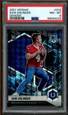 2021 Panini Mosaic Sam Ehlinger #372 card