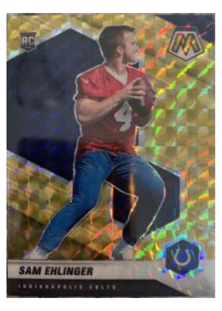 2021 Panini Mosaic Base Set Sam Ehlinger #372 card