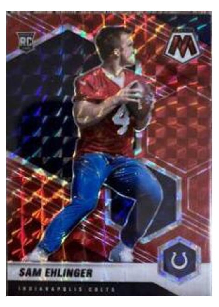 2021 Panini Mosaic Base Set Sam Ehlinger #372 card