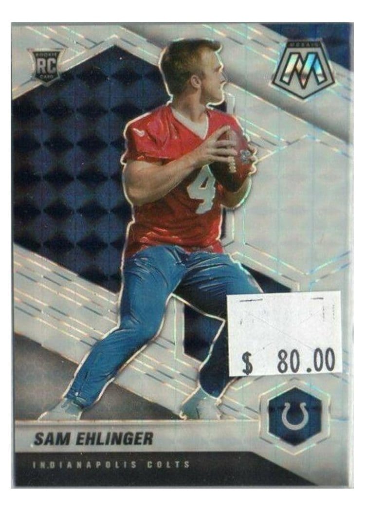 2021 Panini Mosaic Base Set Sam Ehlinger #372 card