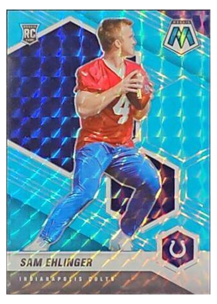 2021 Panini Mosaic Base Set Sam Ehlinger #372 card