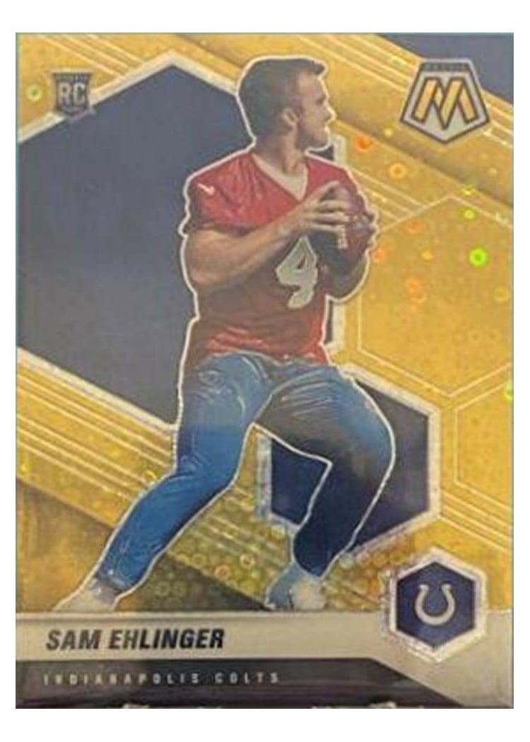 2021 Panini Mosaic Base Set Sam Ehlinger #372 card