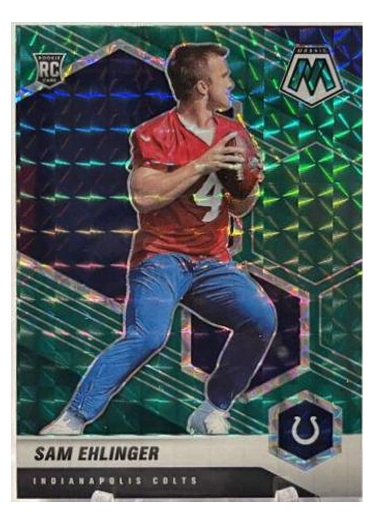 2021 Panini Mosaic Base Set Sam Ehlinger #372 card
