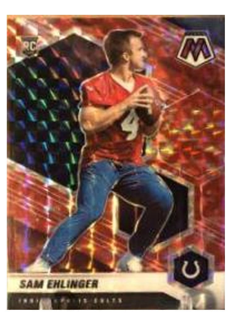 2021 Panini Mosaic Base Set Sam Ehlinger #372 card