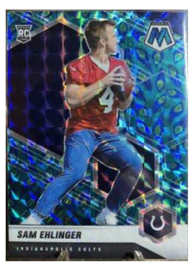 2021 Panini Mosaic Base Set Sam Ehlinger #372 card