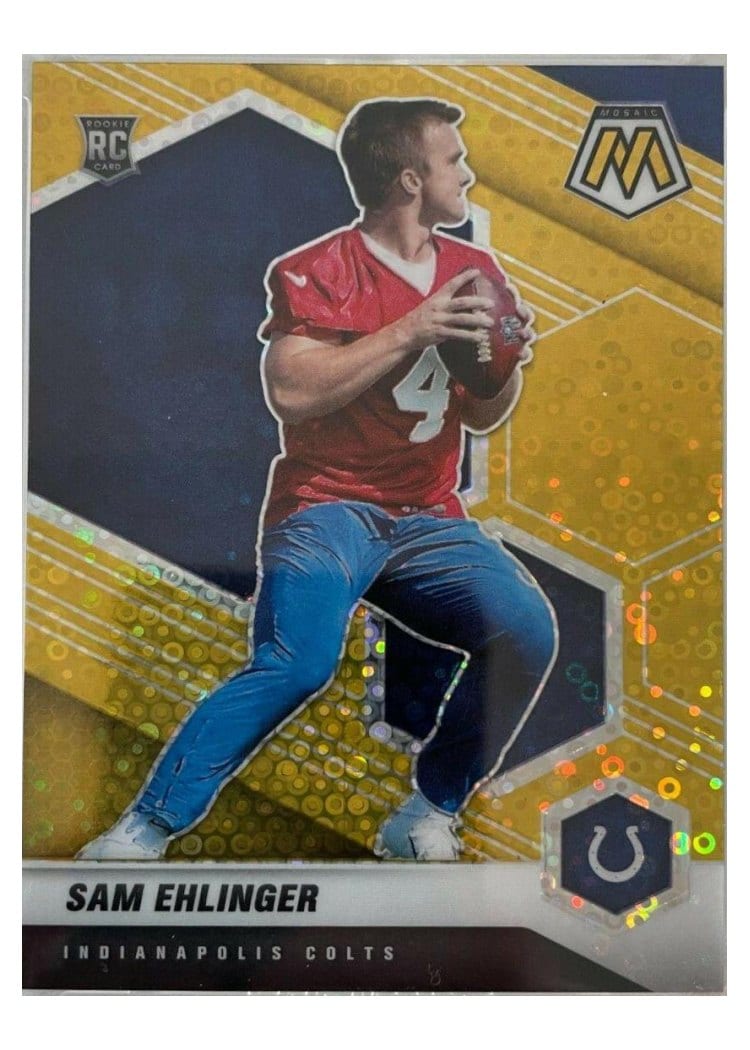 2021 Panini Mosaic Base Set Sam Ehlinger #372 card
