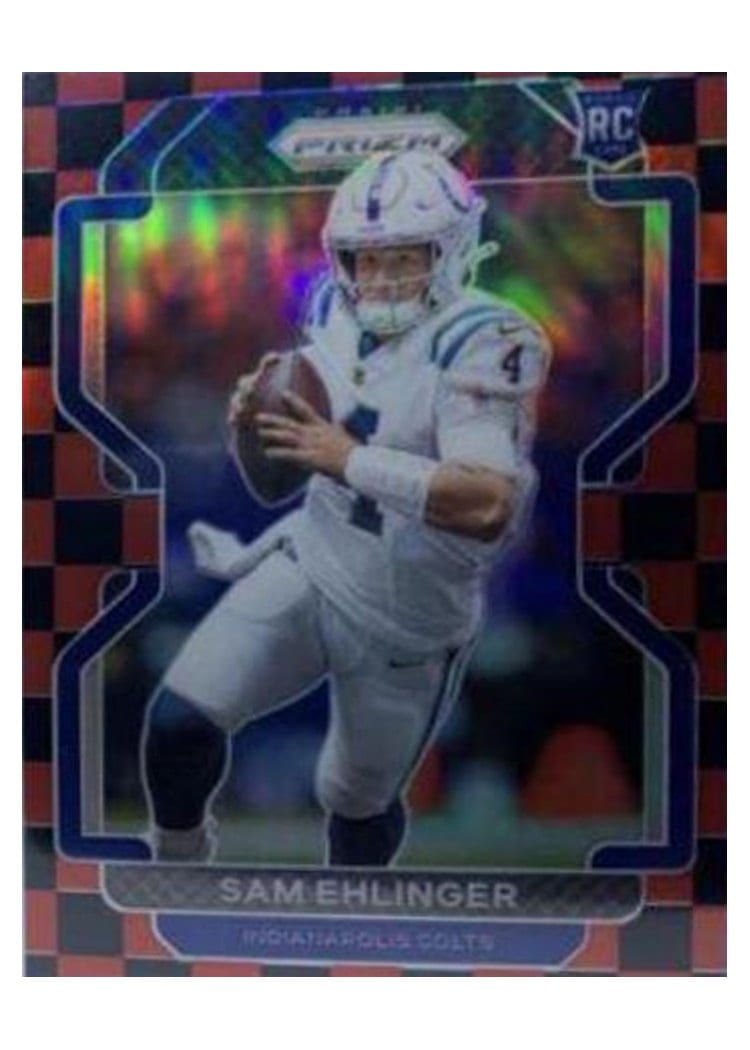 2021 Panini Prizm Base Set Sam Ehlinger #395 card