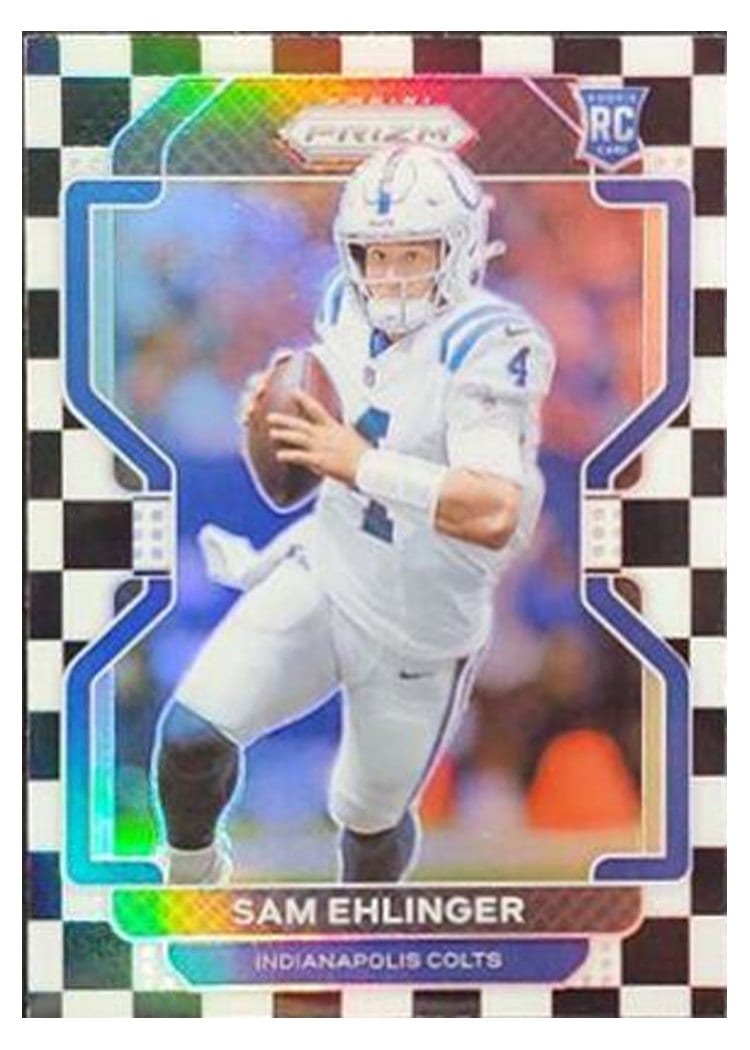 2021 Panini Prizm Base Set Sam Ehlinger #395 card