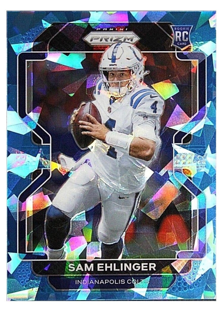 2021 Panini Prizm Base Set Sam Ehlinger #395 card