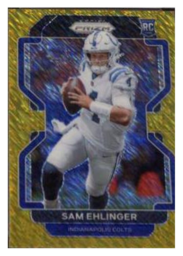 2021 Panini Prizm Base Set Sam Ehlinger #395 card