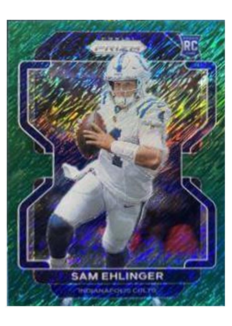 2021 Panini Prizm Base Set Sam Ehlinger #395 card