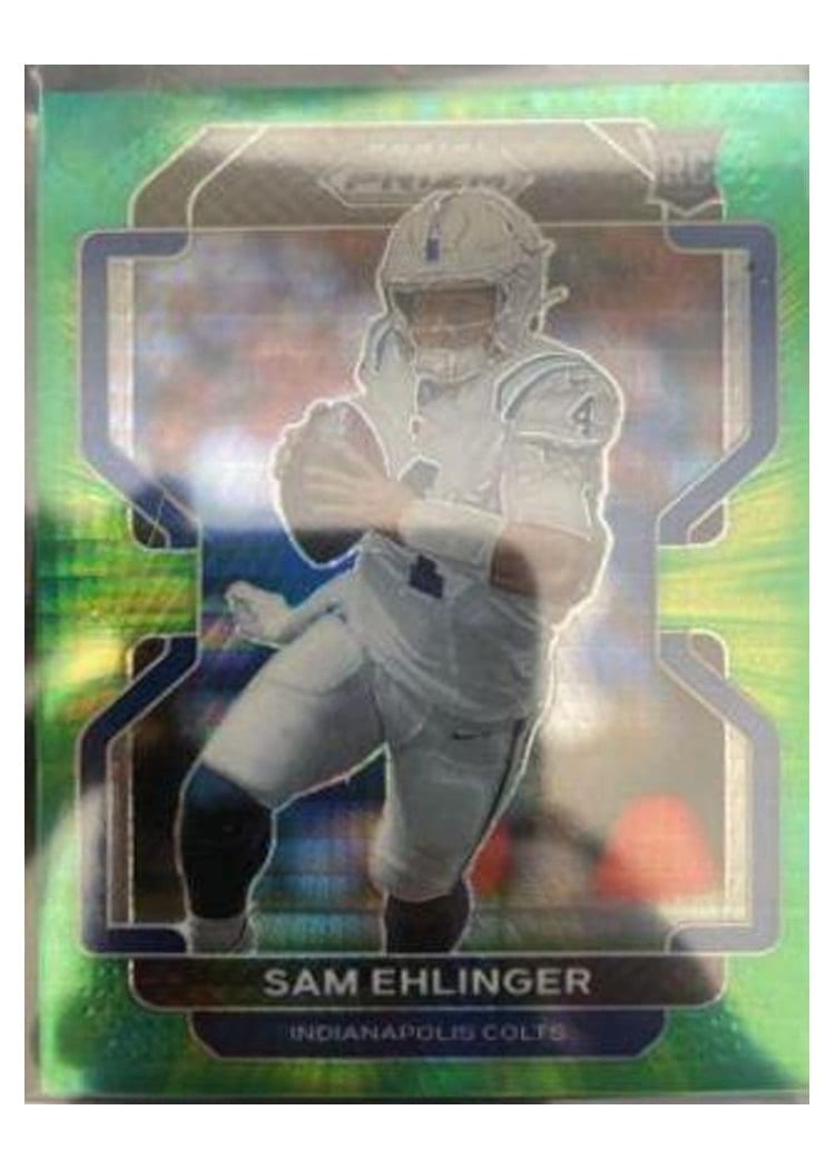 2021 Panini Prizm Base Set Sam Ehlinger #395 card