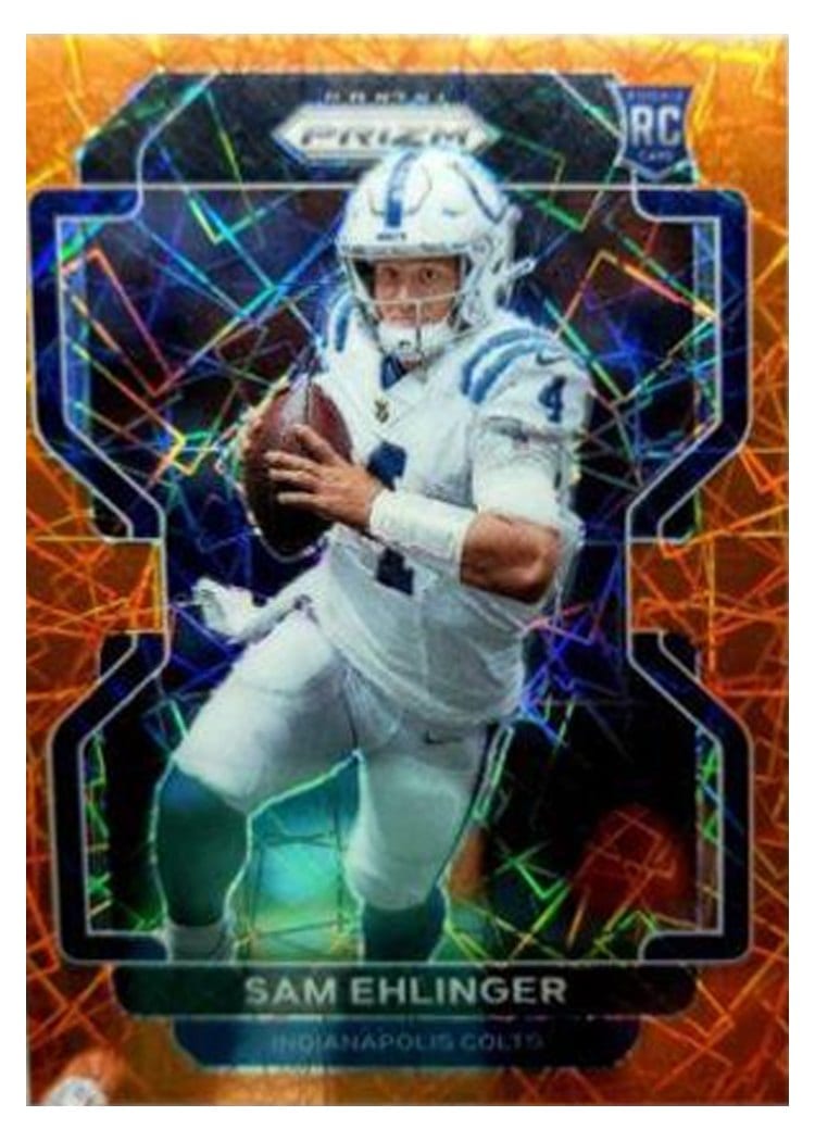 2021 Panini Prizm Base Set Sam Ehlinger #395 card