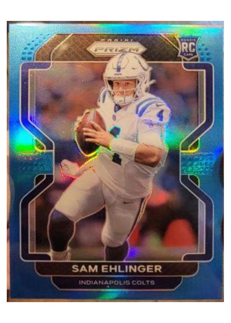 2021 Panini Prizm Base Set Sam Ehlinger #395 card