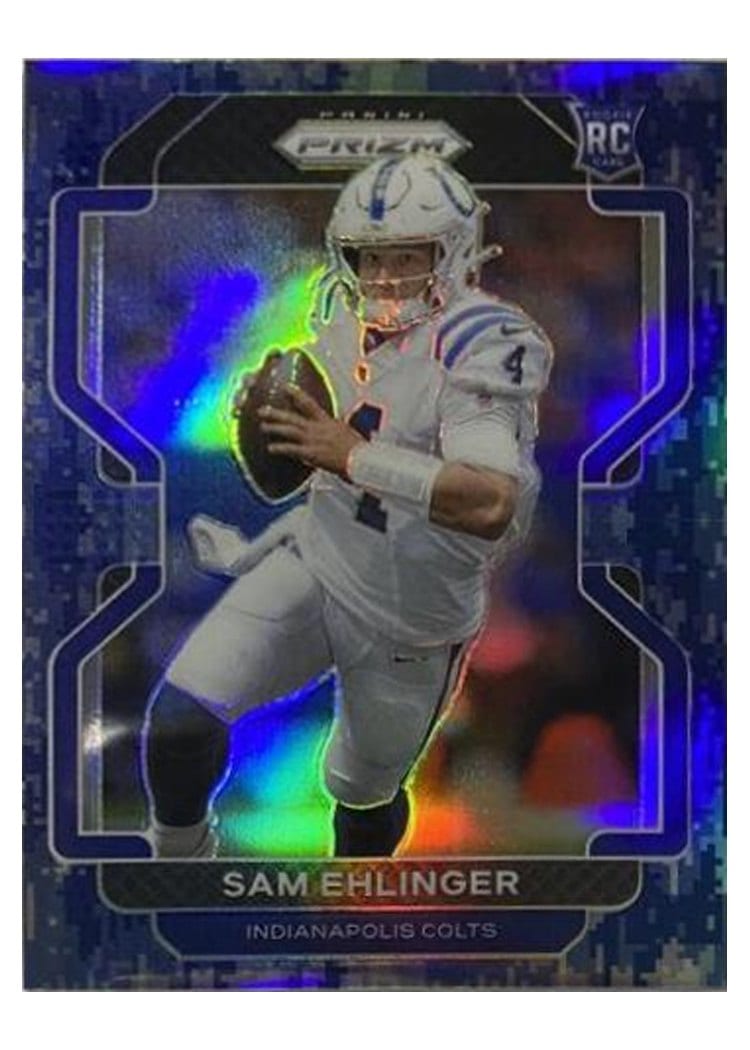 2021 Panini Prizm Base Set Sam Ehlinger #395 card