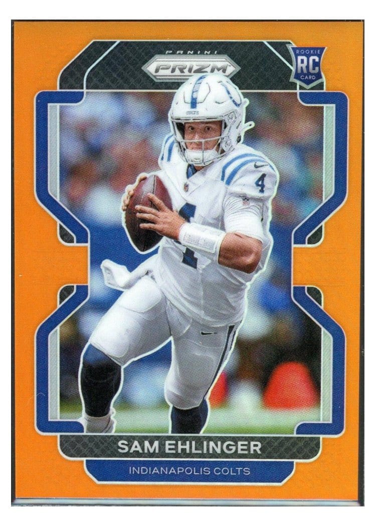 2021 Panini Prizm Base Set Sam Ehlinger #395 card