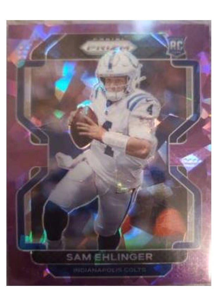 2021 Panini Prizm Base Set Sam Ehlinger #395 card
