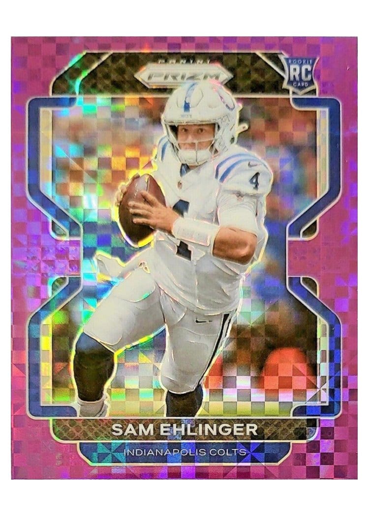 2021 Panini Prizm Base Set Sam Ehlinger #395 card