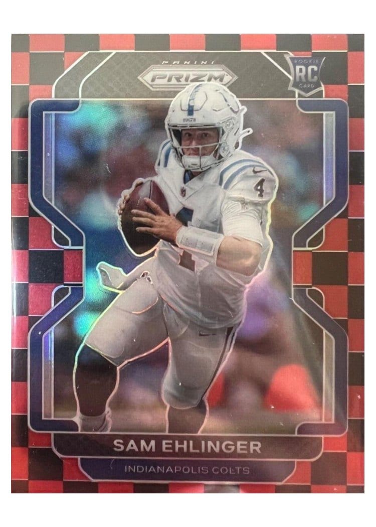 2021 Panini Prizm Base Set Sam Ehlinger #395 card