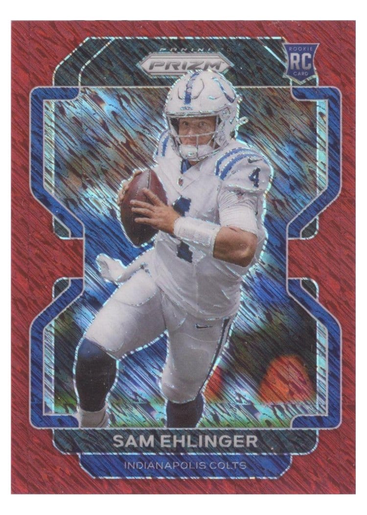 2021 Panini Prizm Base Set Sam Ehlinger #395 card