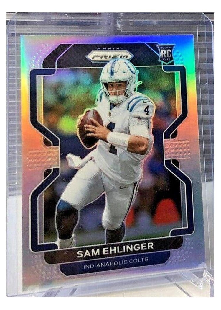 2021 Panini Prizm Base Set Sam Ehlinger #395 card