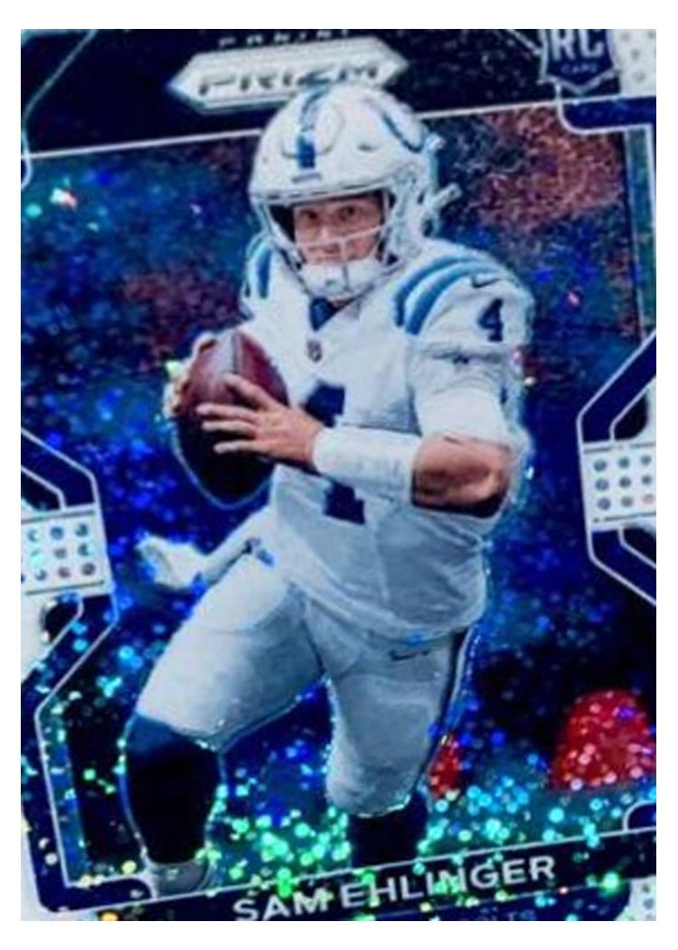 2021 Panini Prizm Base Set Sam Ehlinger #395 card