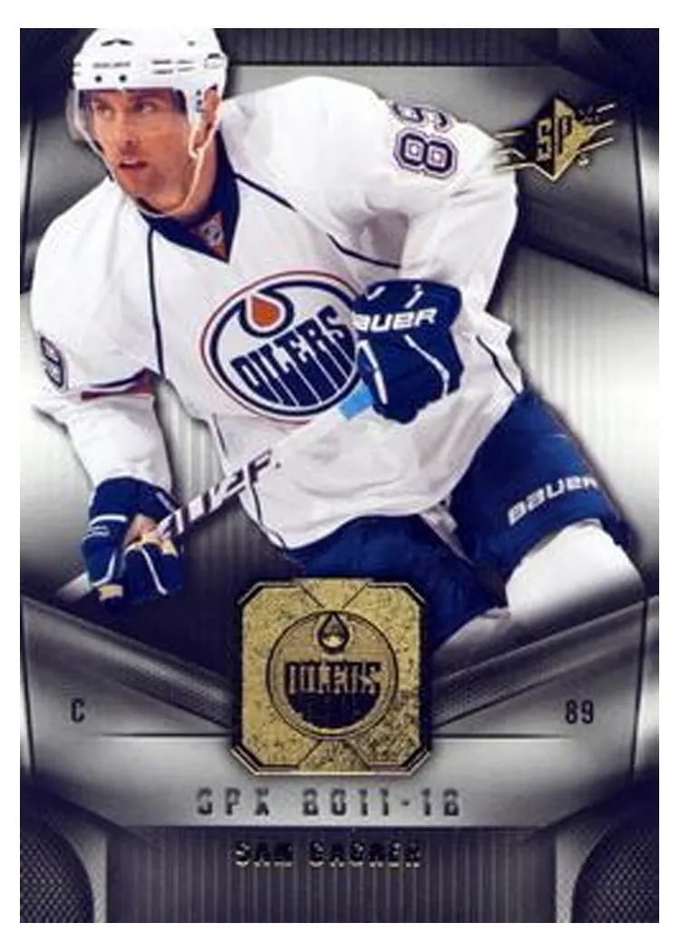 2011 Upper Deck SPx Sam Gagner #60 card