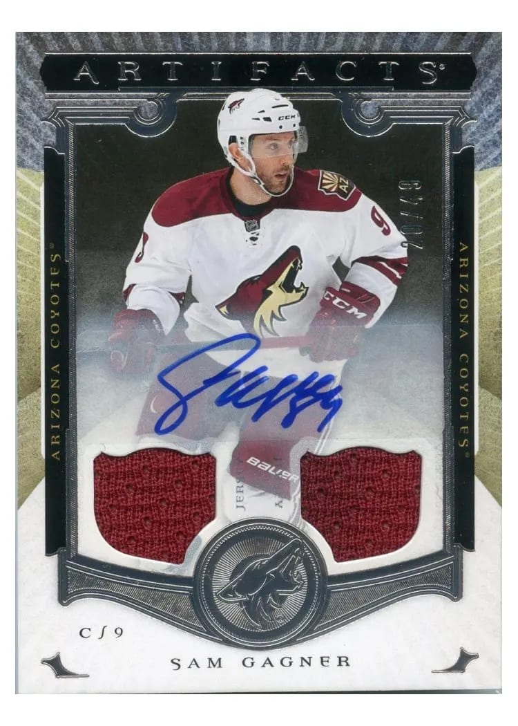 2015 Upper Deck Artifacts Sam Gagner #4 card