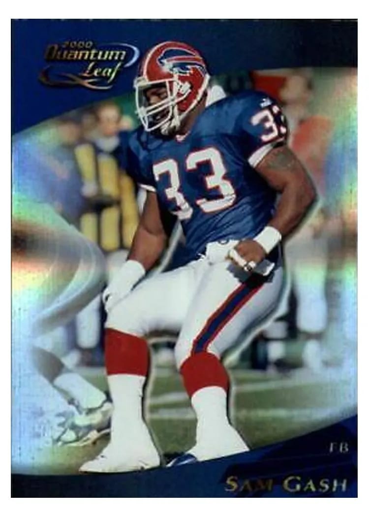 2000 Quantum Leaf Sam Gash #38 card